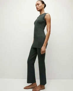 Veronica Beard Semma Ribbed Tank