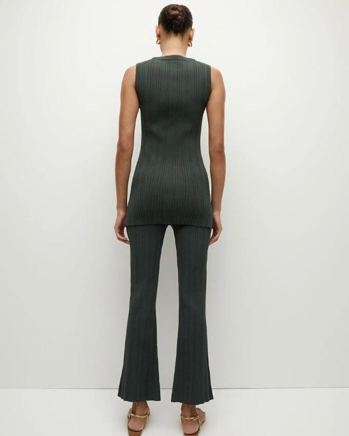 Veronica Beard Semma Ribbed Tank