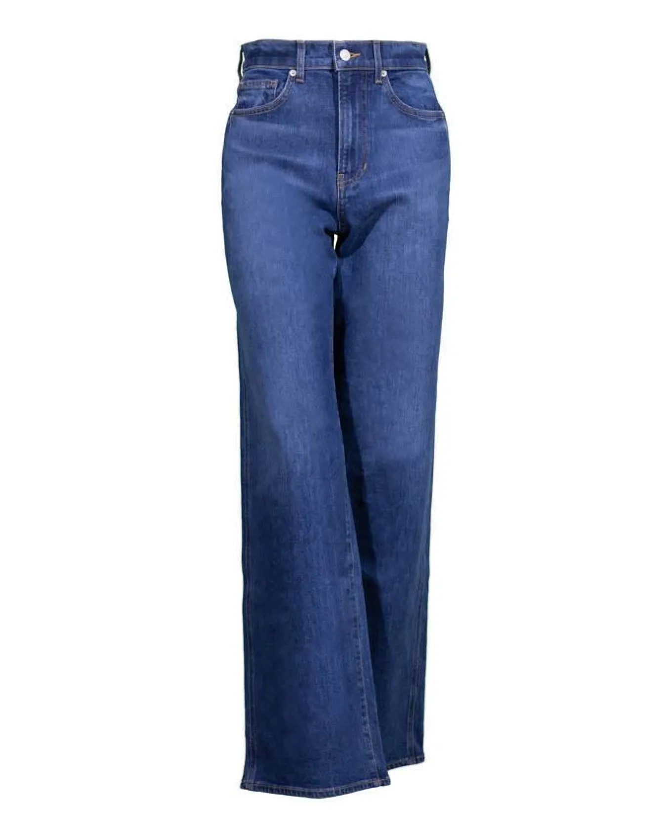 Veronica Beard Taylor High Rise Wide Leg Jeans