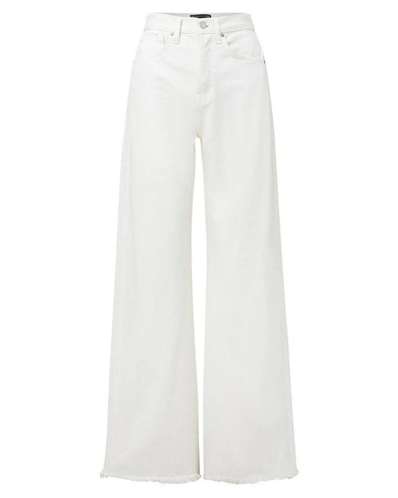 Veronica Beard Taylor High Rise Wide Leg Jeans
