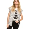 Vienza Ikat Print Vest
