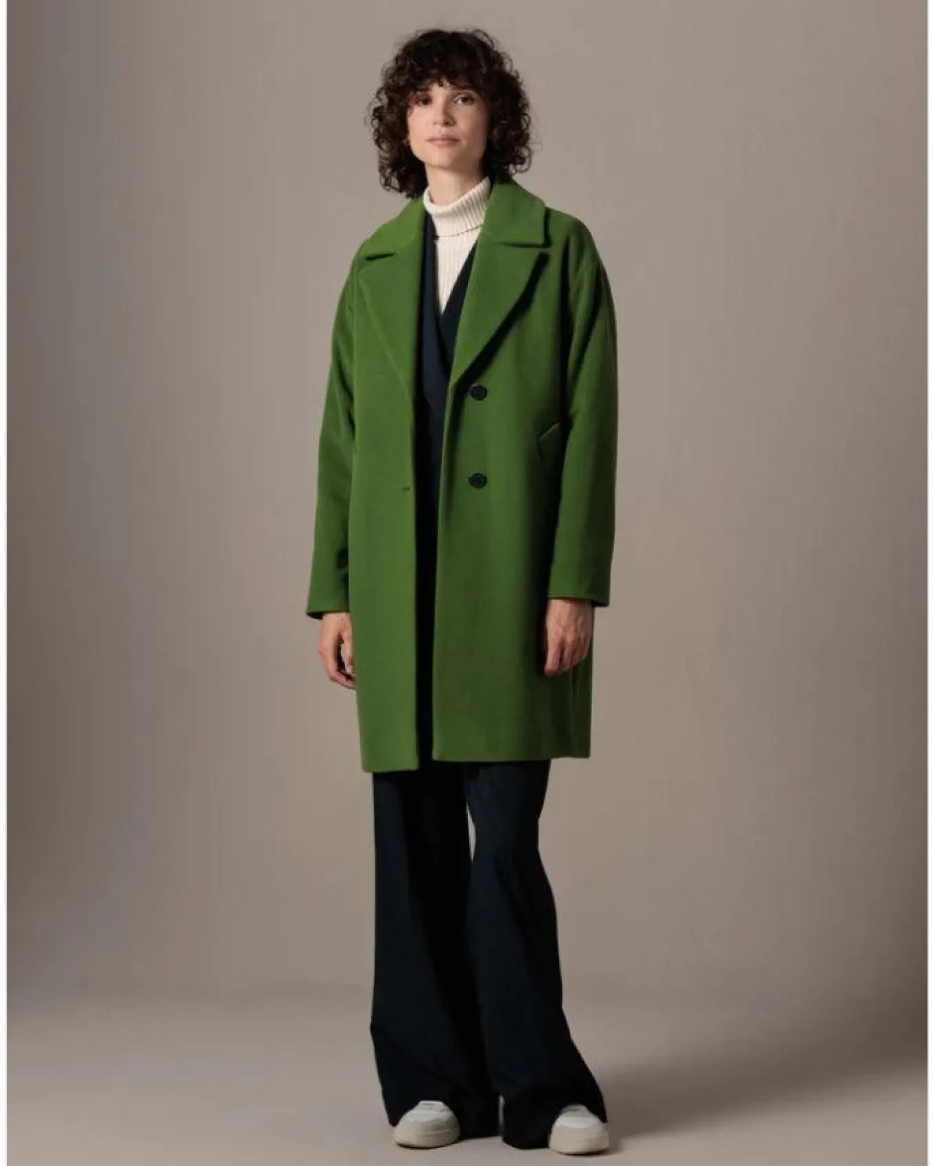 Violette Wool Cashmere Coat