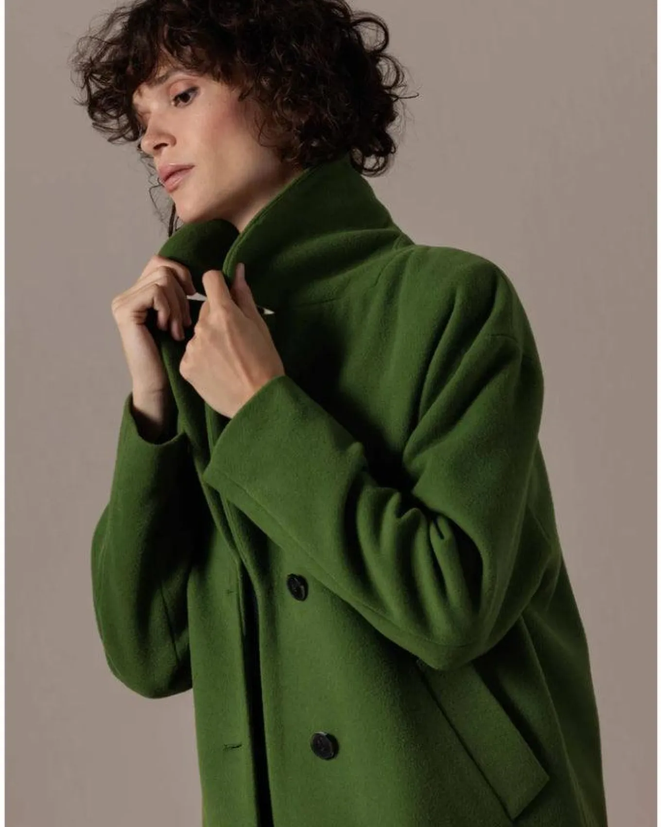 Violette Wool Cashmere Coat